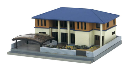 TOMYTEC Building 013-4 Modern House C4 N Scale- Japan Figure Store - #1 Bring To You The Best Japanese Goods