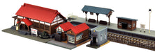 Tomytec Building Collection Kenkore 073-4 Station Set 4-Piece Diorama Supplies 311805- Japan Figure Store - #1 Bring To You The Best Japanese Goods