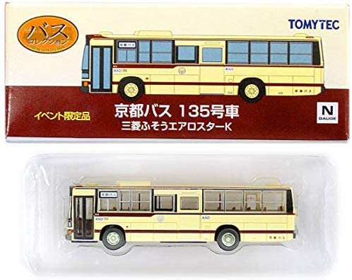 Tomytec Bus Collection - Kyoto Bus No. 135 Mitsubishi Fuso Aerostar K Model- Japan Figure Store - #1 Bring To You The Best Japanese Goods