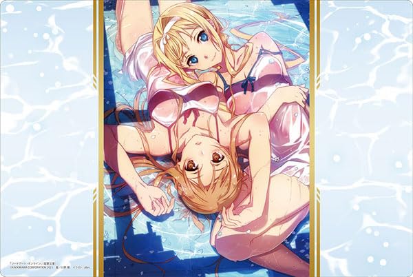 Bushiroad Rubber Mat V2 1045 SAO Asuna & Alice- Japan Figure Store - #1 Bring To You The Best Japanese Goods