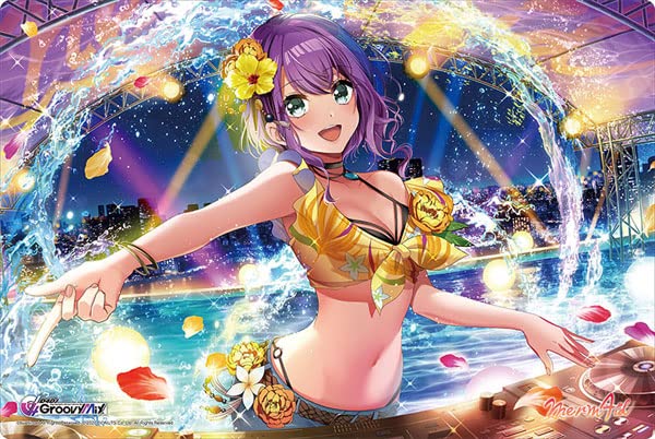 Bushiroad V2 Vol.635 D4Dj Groovy Mix Saori Hidaka Rubber Mat- Japan Figure Store - #1 Bring To You The Best Japanese Goods