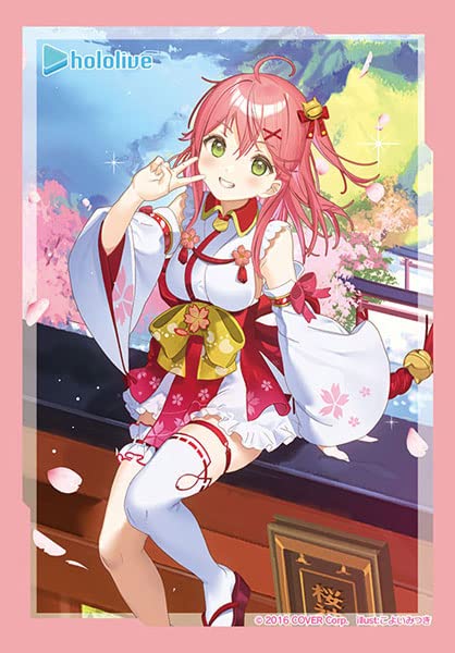 Bushiroad Sleeve Collection Mini Vol.619: Hololive Sakura Miko- Japan Figure Store - #1 Bring To You The Best Japanese Goods