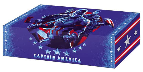 Bushiroad Storage Box Collection V2 Vol.131 Marvel Captain America- Japan Figure Store - #1 Bring To You The Best Japanese Goods