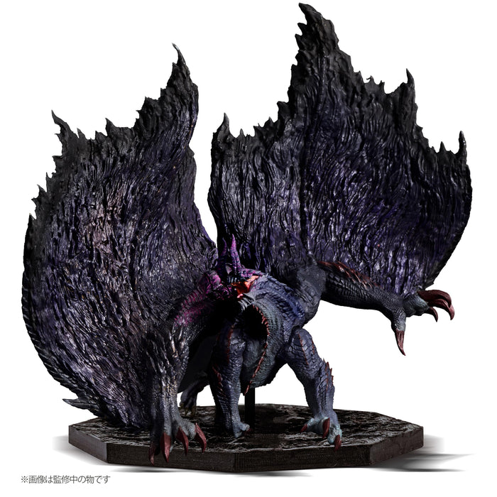 Capcom Cube Monster Hunter Black Eclipse Dragon Gore Magala H124xW135xD131mm PVC/ABS- Japan Figure Store - #1 Bring To You The Best Japanese Goods