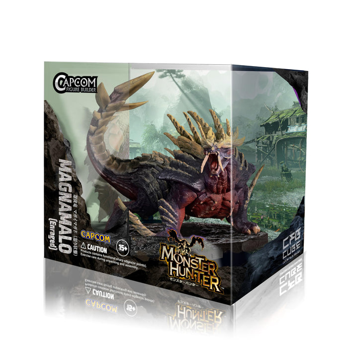 Capcom Figure Builder Cube Monster Hunter Onkoryu Magai Magado H106xW106xD154mm PVC ABS- Japan Figure Store - #1 Bring To You The Best Japanese Goods