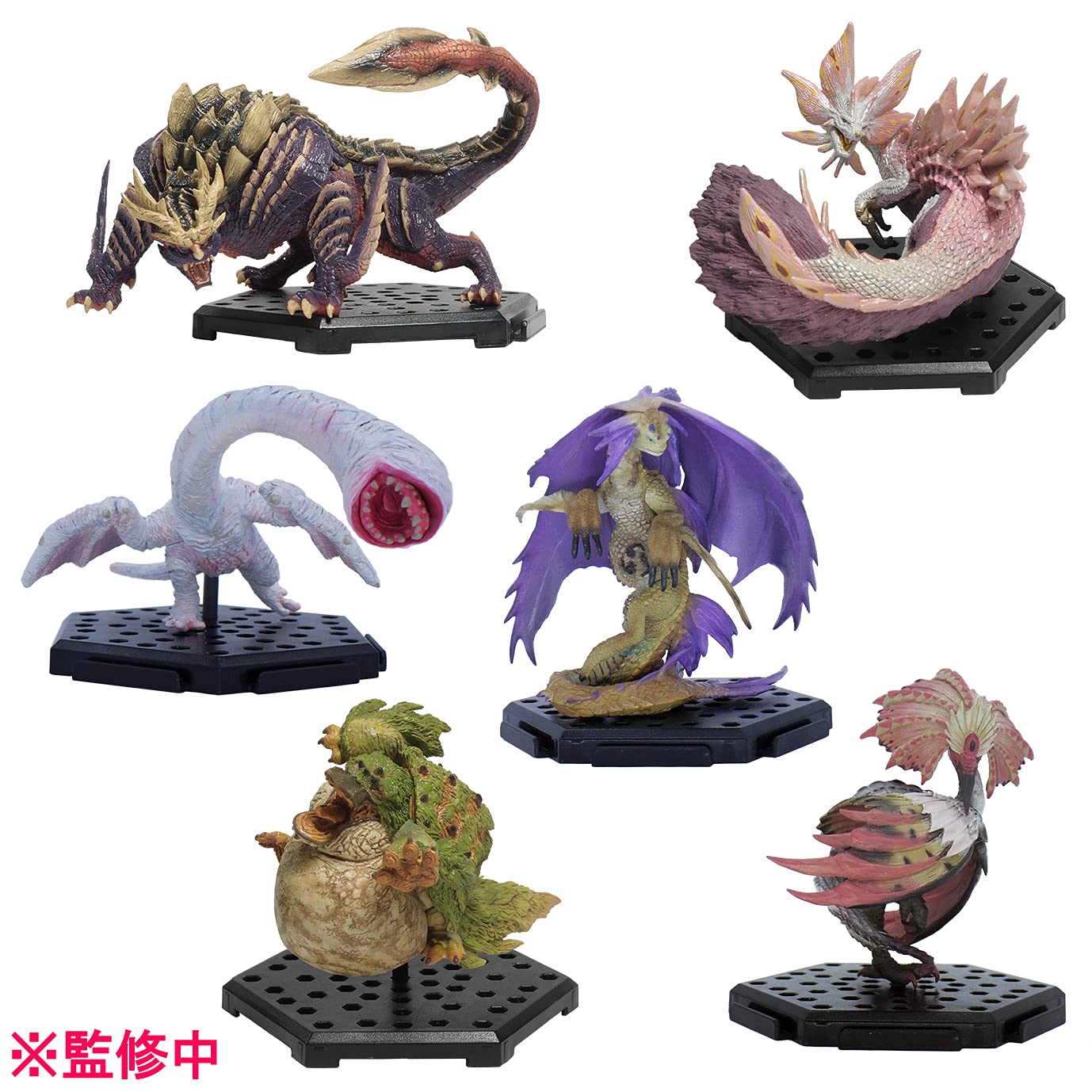 CAPCOM Figure Builder Monster Hunter Standard Model Plus Vol.19 6 Pcs + Bonus- Japan Figure Store - #1 Bring To You The Best Japanese Goods