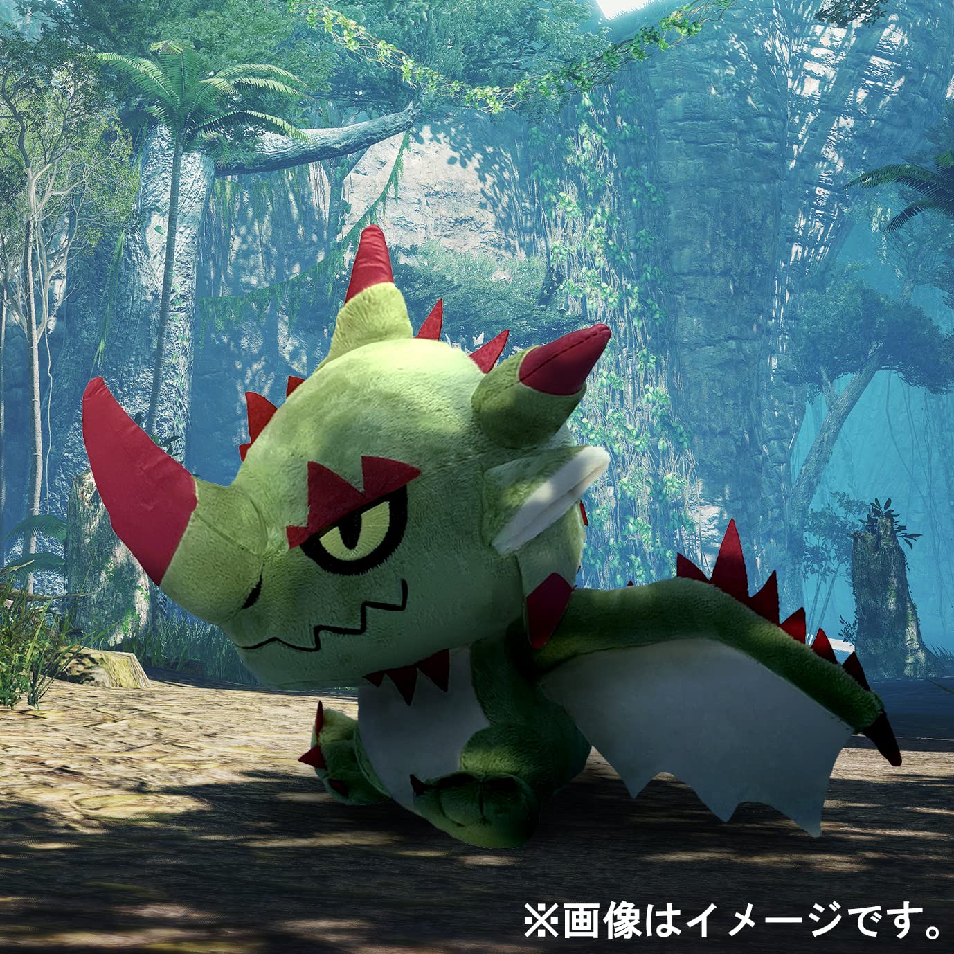 Capcom Monster Hunter Rise Sunbreak Deformed Stuffed Toy Espinus About 200Mm Polyester- Japan Figure Store - #1 Bring To You The Best Japanese Goods