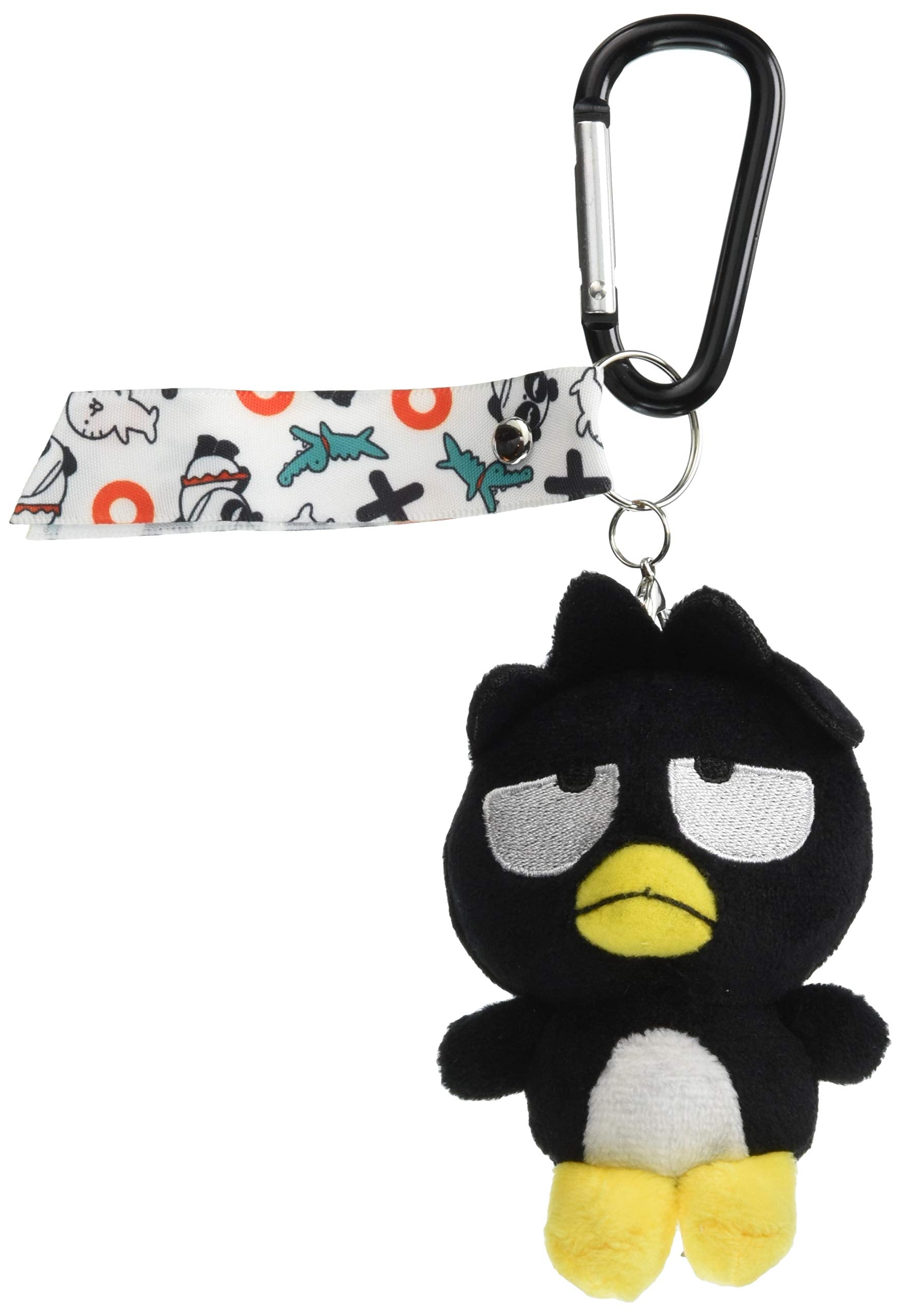 NAKAJIMA Plush Doll Carabiner Mascot Bad Badtz-Maru- Japan Figure Store - #1 Bring To You The Best Japanese Goods