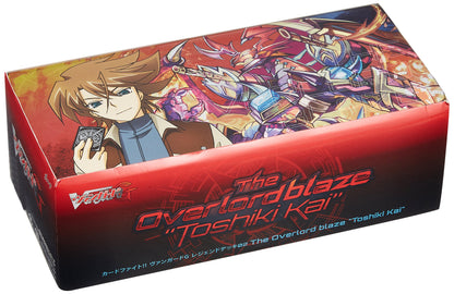 Bushiroad Cardfight Vanguard G Overlord Blaze Legend Deck 2nd Edition Toshiki Kai- Japan Figure Store - #1 Bring To You The Best Japanese Goods