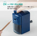 Carl Office Equipment Manual Pencil Sharpener Blue Cms-300-B- Japan Figure Store - #1 Bring To You The Best Japanese Goods