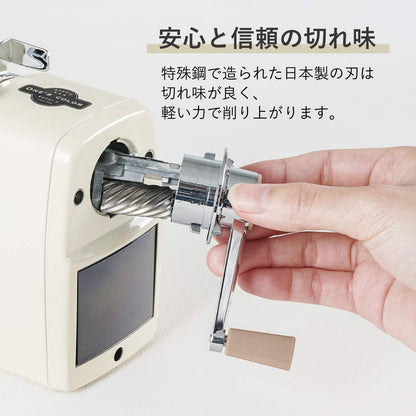 Carl Desktop Pencil Sharpener Angel 5 Royal 3 Cream- Japan Figure Store - #1 Bring To You The Best Japanese Goods