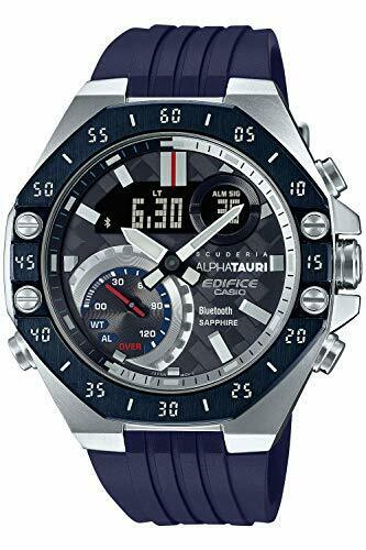 Casio Edifice Watch Ecb-10at-1ajr Men Black Scuderia Alphatauri Limited Edition - Japan Figure