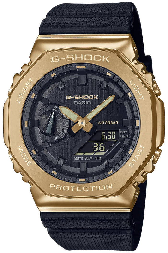 Casio G-Shock GM-2100G-1A9JF Metal Covered Men's Watch in Black Genuine Product- Japan Figure Store - #1 Bring To You The Best Japanese Goods