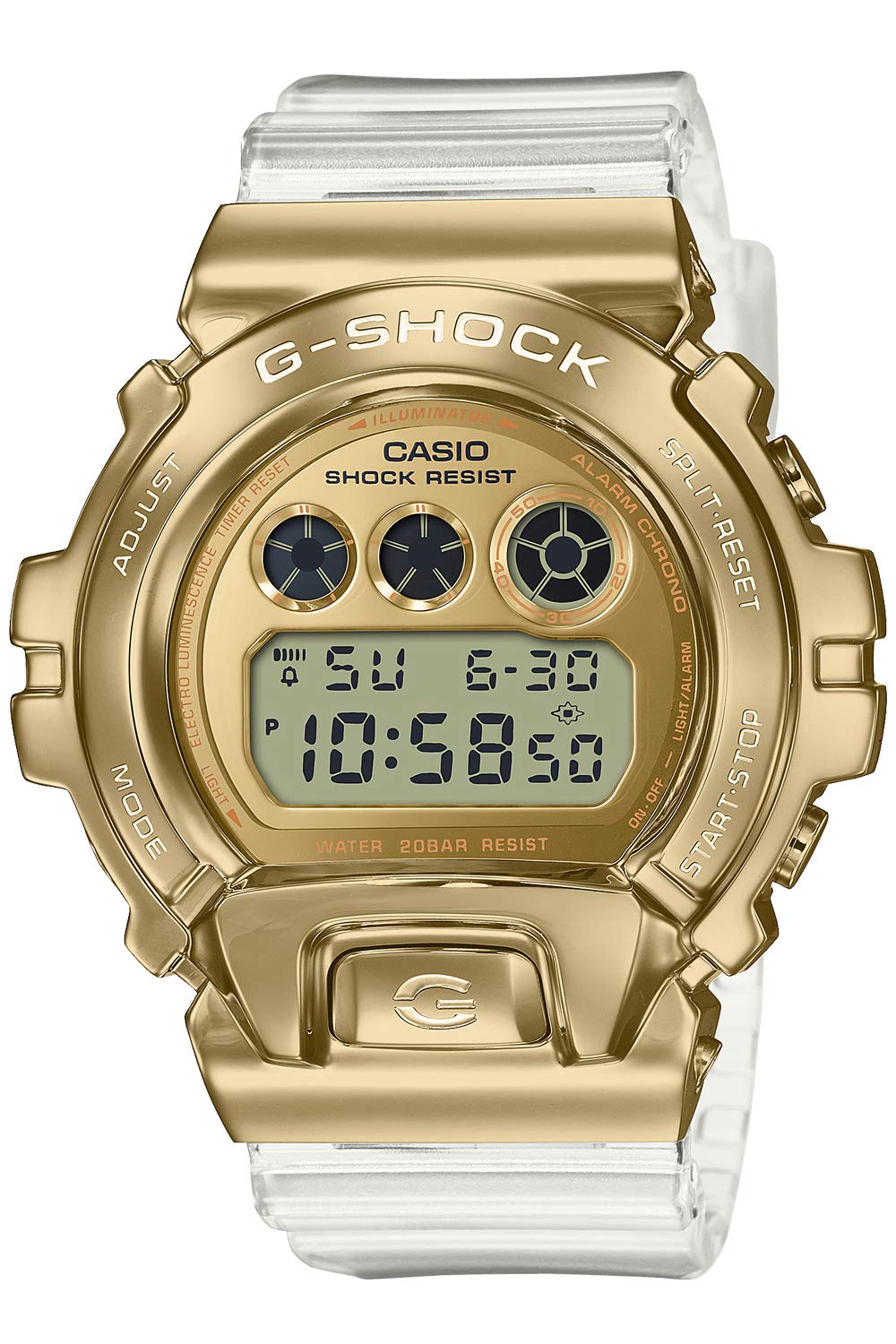 Casio G-Shock GM-6900SG-9JF Men's Clear Metal-Covered Watch - Genuine Domestic Product- Japan Figure Store - #1 Bring To You The Best Japanese Goods