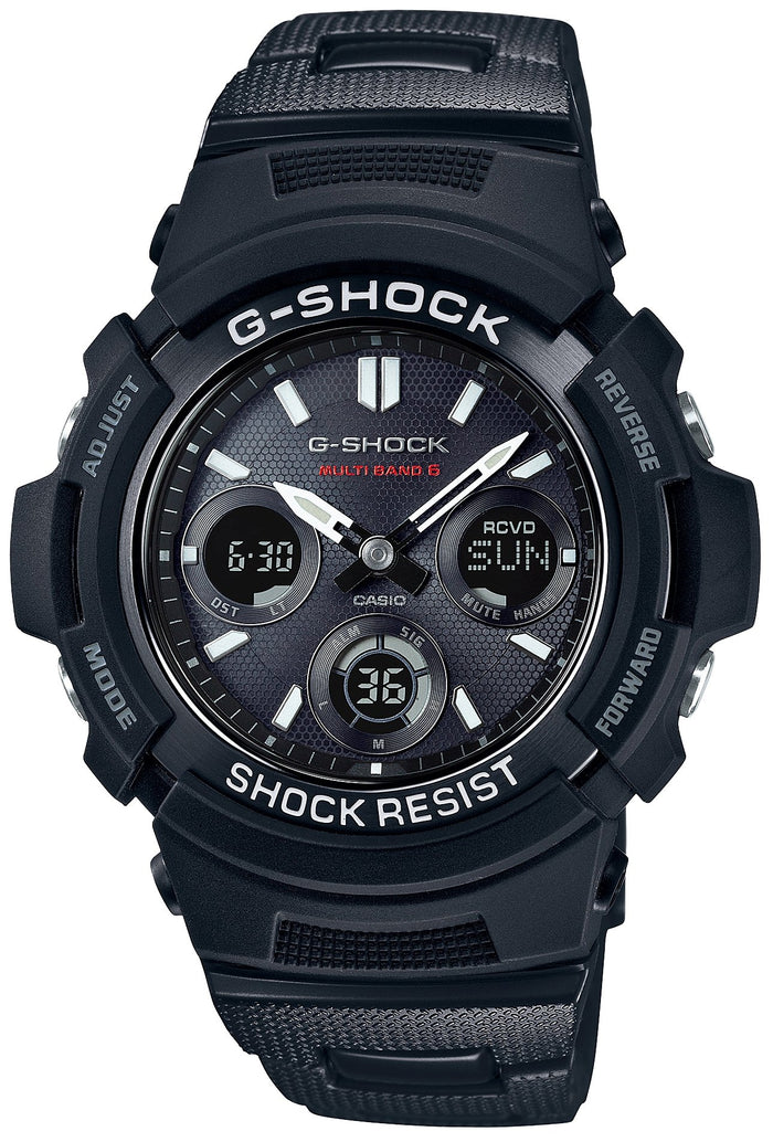 Casio G-Shock Awg-M100Sbc-1Ajf Radio Solar Watch - Genuine Domestic Product Black- Japan Figure Store - #1 Bring To You The Best Japanese Goods