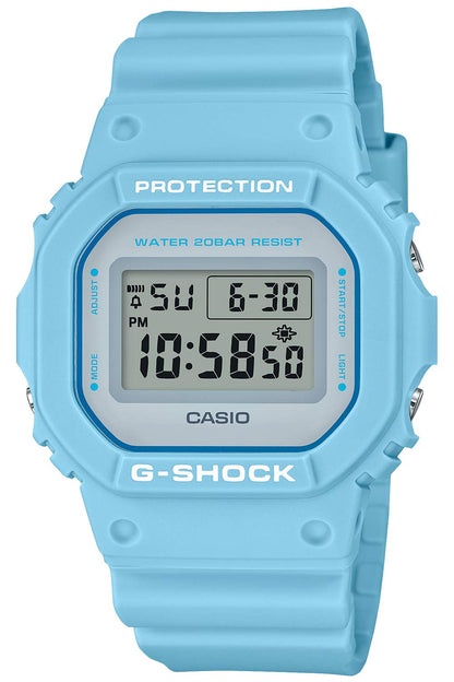 Casio G-Shock Men's Watch DW-5600SC-2JF Blue Domestic Genuine Product Spring Collar- Japan Figure Store - #1 Bring To You The Best Japanese Goods