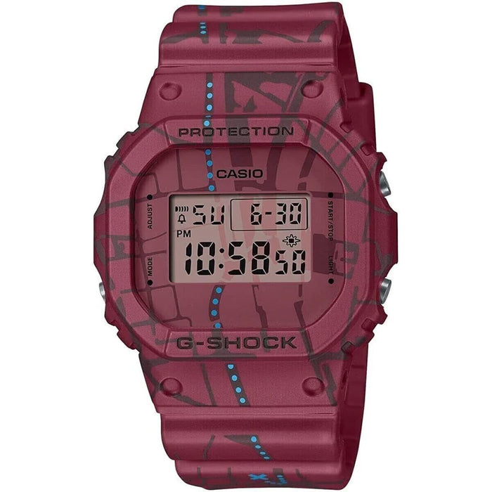Casio G-Shock Men's Red Watch of Treasure Hunt Series DW-5600SBY-4JR Authentic Domestic Product- Japan Figure Store - #1 Bring To You The Best Japanese Goods