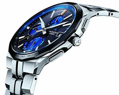 Casio Oceanus Manta Ocw-s5000e-1ajf Solar Radio Men's Watch Mobile Link 2019- Japan Figure Store - #1 Bring To You The Best Japanese Goods