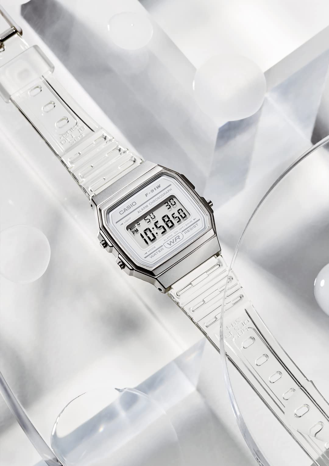 Casio F-91Ws-7Jh White Collection Domestic Genuine- Japan Figure Store - #1 Bring To You The Best Japanese Goods