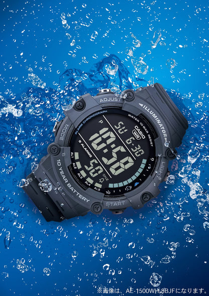 Ae-1500Wh-8Bjf Casio Watch Men's Gray Collection- Japan Figure Store - #1 Bring To You The Best Japanese Goods