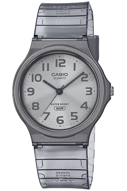 Casio MQ-24S-8BJF Unisex Watch Clear Gray- Japan Figure Store - #1 Bring To You The Best Japanese Goods