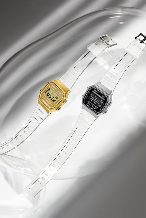 Casio A168Xesg-9Ajf Unisex Skeleton X Gold Watch- Japan Figure Store - #1 Bring To You The Best Japanese Goods