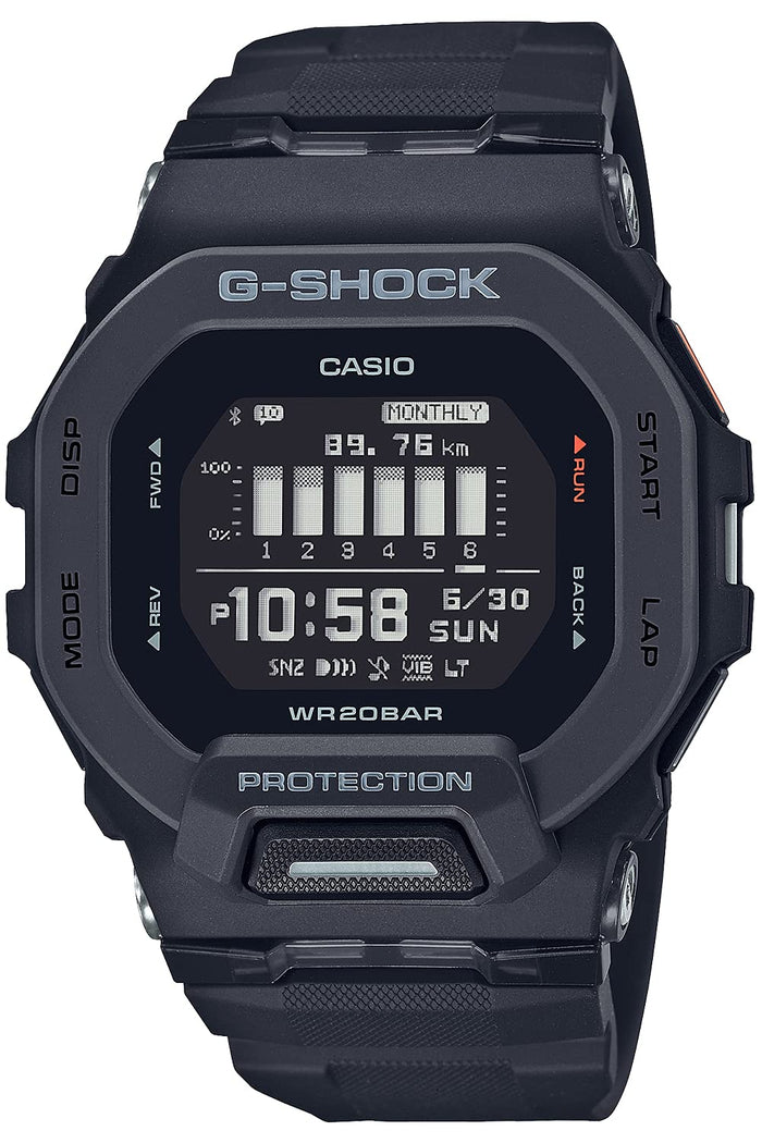 Casio G-Shock GBD-200-1JF Men's Watch in Sleek Black- Japan Figure Store - #1 Bring To You The Best Japanese Goods