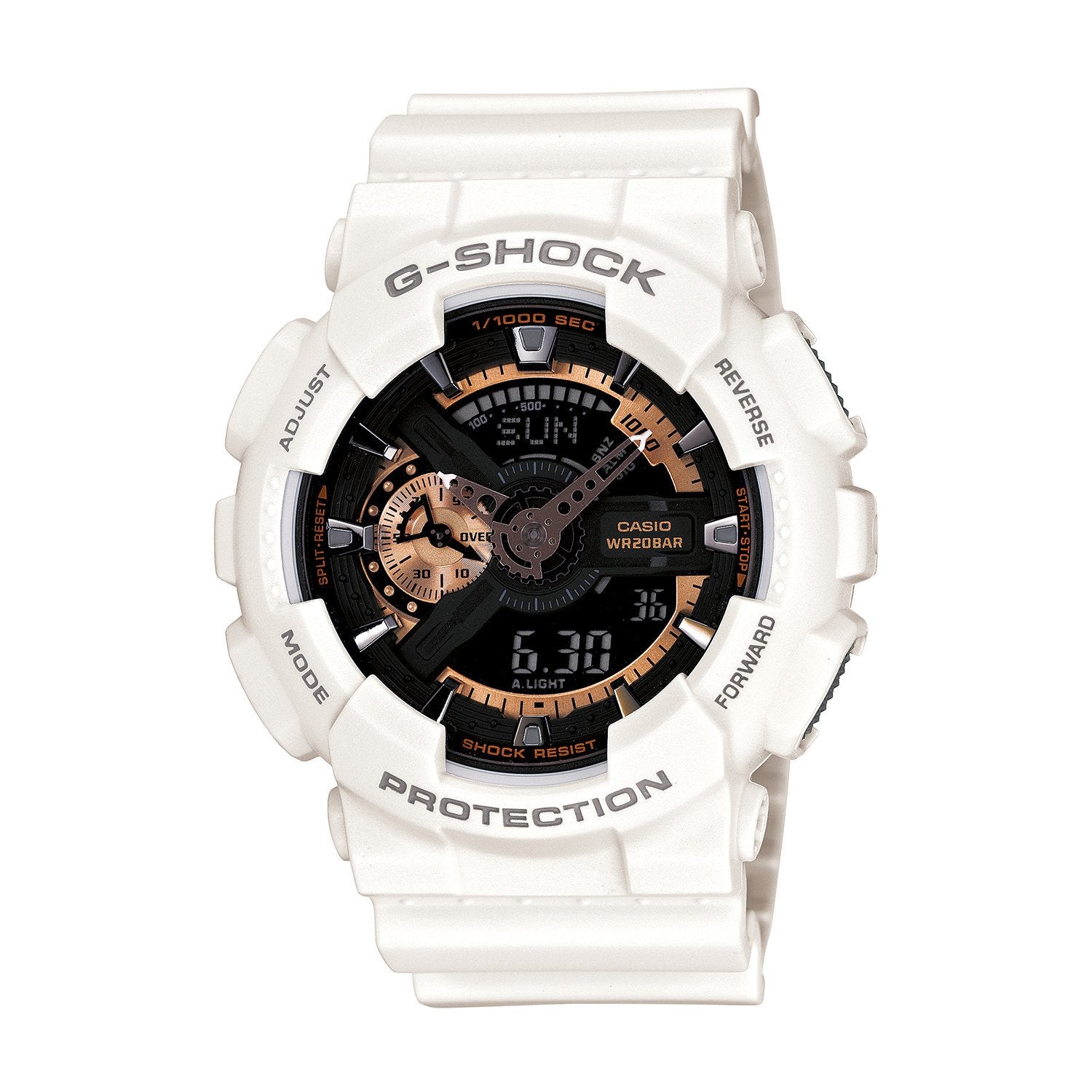 Casio G-Shock White Watch Rose Gold Series GA-110RG-7AJF- Japan Figure Store - #1 Bring To You The Best Japanese Goods