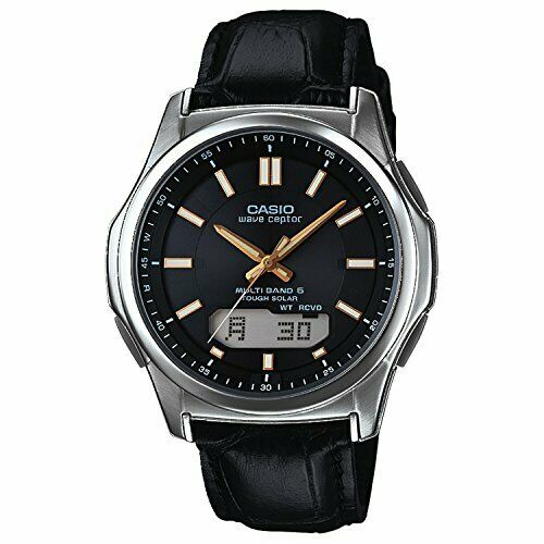 Casio Wave Ceptor Wva-m630l-1a2jf Solar Radio Men's Watch In Box - Japan Figure