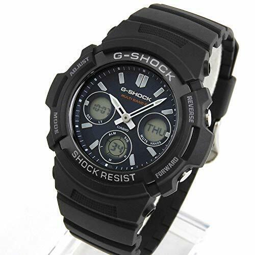 Casio Wrist Watch G-shock Radio Solar Awg-m100sb-2a Men's Overseas Model- Japan Figure Store - #1 Bring To You The Best Japanese Goods