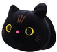 Cat Town Cute Dakimakura Fluffy Mochi Plush Cat Cushion Black Cat Plush Toys- Japan Figure Store - #1 Bring To You The Best Japanese Goods