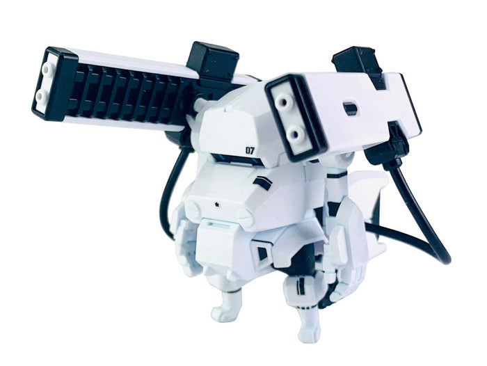 Cavico Choipla Series No.008 Type 7 V Series Ground Self-Defense Force Type 07 Tank Nachin Railgun (Pure White) Nachin Body Set Height Approx. 50Mm Plastic Model Mim-011-Wb- Japan Figure Store - #1 Bring To You The Best Japanese Goods