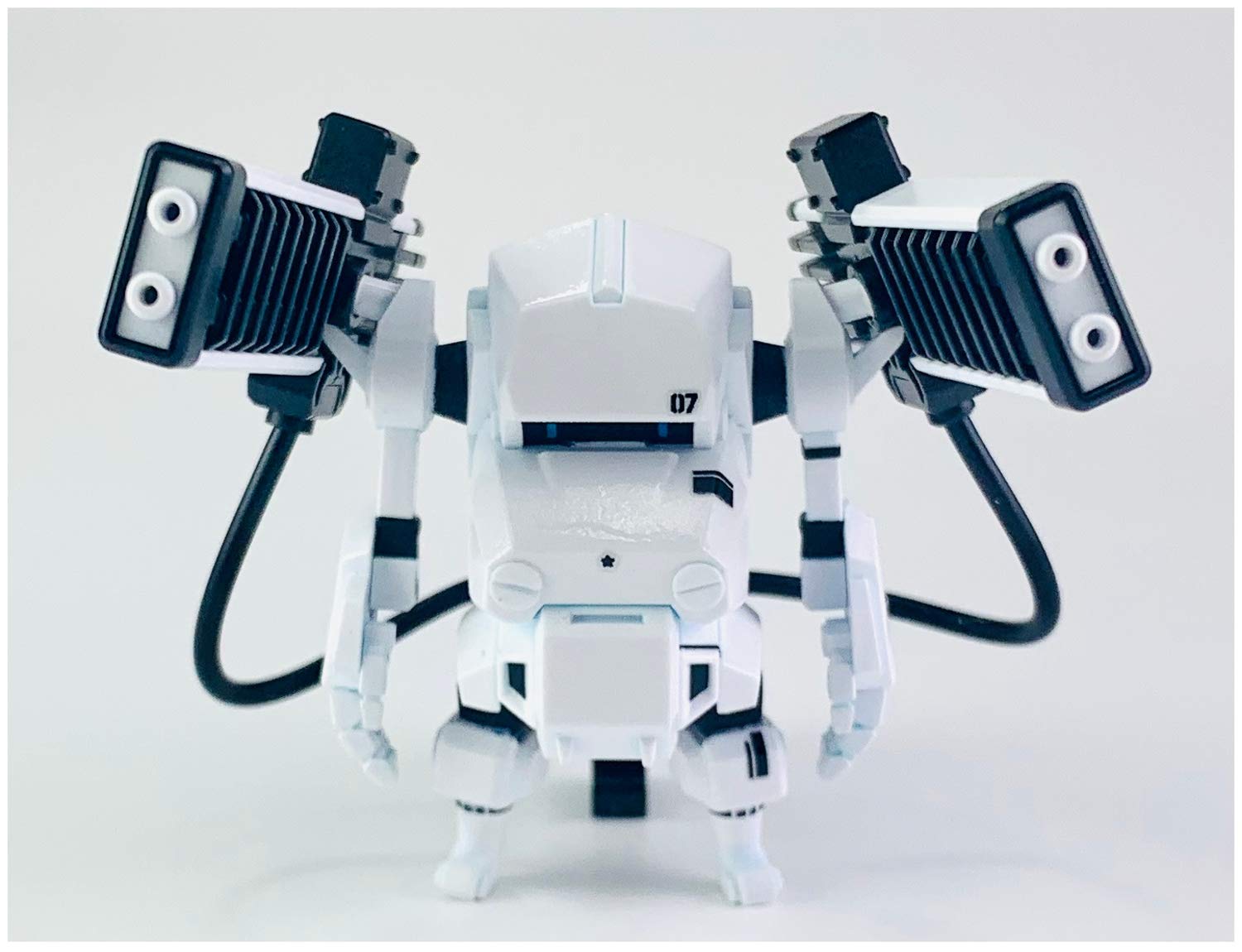 Cavico Choipla Series No.008 Type 7 V Series Ground Self-Defense Force Type 07 Tank Nachin Railgun (Pure White) Nachin Body Set Height Approx. 50Mm Plastic Model Mim-011-Wb- Japan Figure Store - #1 Bring To You The Best Japanese Goods