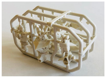 Cavico Models Mini Xine White Color Japanese 3D Robots Non-Scale Figure Toys- Japan Figure Store - #1 Bring To You The Best Japanese Goods