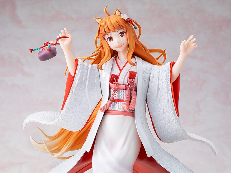 KADOKAWA Caworks Spice And Wolf Holo: Wedding Kimono Ver. 1/7 Figure Spice And Wolf- Japan Figure Store - #1 Bring To You The Best Japanese Goods