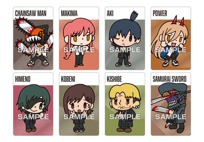 Ensky Japan Chainsaw Man Metallic Card Collection Gum 16 Pack Box Shokugan- Japan Figure Store - #1 Bring To You The Best Japanese Goods