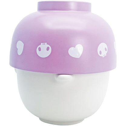 Sun Art Japan Character Soup Bowl Tea Bowl Set Mini Size Kuromi- Japan Figure Store - #1 Bring To You The Best Japanese Goods