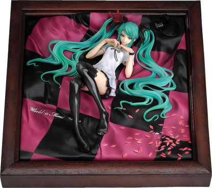 Good Smile Company Supercell Feat Miku Hatsune World Is Mine Brown Frame Japanese Model Toys- Japan Figure Store - #1 Bring To You The Best Japanese Goods