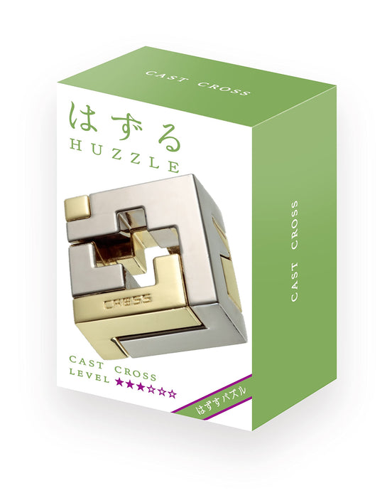 HANAYAMA 07545 Cast Huzzle Puzzle Cast Cross- Japan Figure Store - #1 Bring To You The Best Japanese Goods