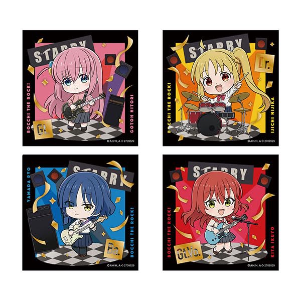 Bandai Chibi Characryl Bocchi The Rock! 10Pc Japan Candy Toy Box- Japan Figure Store - #1 Bring To You The Best Japanese Goods