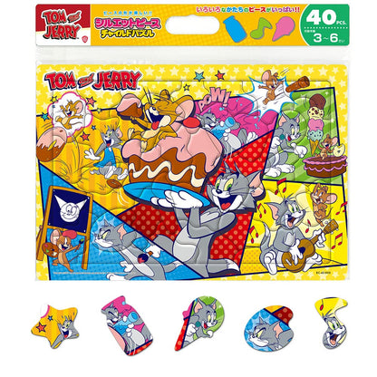 TENYO Bc40-800 Jigsaw Puzzle Tom And Jerry Always Causing A Ruckus 40 Pieces Child Puzzle- Japan Figure Store - #1 Bring To You The Best Japanese Goods