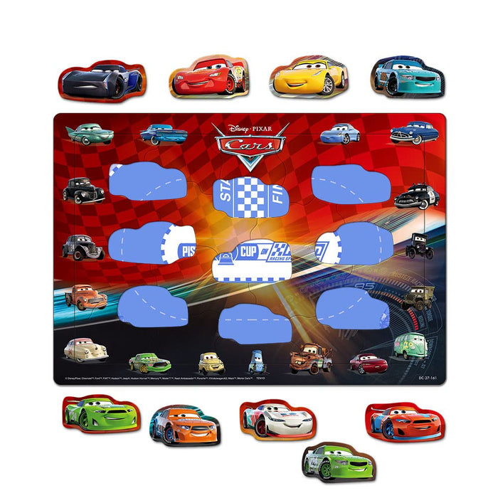 TENYO Dc27-161 Jigsaw Puzzle Disney Cars Let'S Race 40 Pieces Child Puzzle- Japan Figure Store - #1 Bring To You The Best Japanese Goods
