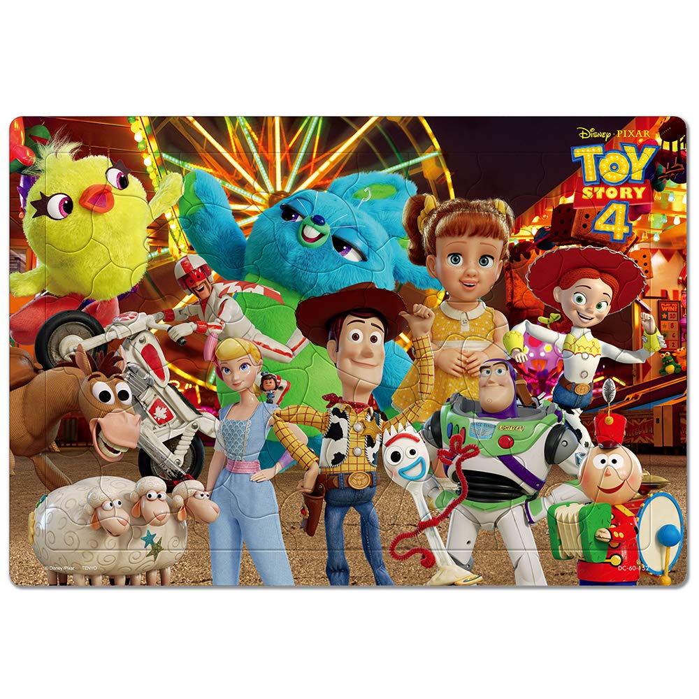 TENYO Jigsaw Puzzle Disney Toy Story 4 Friendship 60 Pieces Child Puzzle- Japan Figure Store - #1 Bring To You The Best Japanese Goods