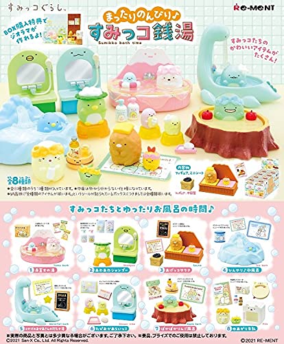 RE-MENT Sumikko Bath Time 8 Pcs Box- Japan Figure Store - #1 Bring To You The Best Japanese Goods