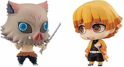 Chimi Mega Buddy Kimetsu No Yaiba Zenitsu Agatsuma & Inosuke Hashibira Set - Japan Figure