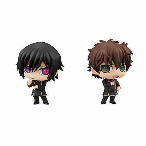 Chimi Mega Buddy Series! Code Geass Lelouch Lamperouge & Suzaku Kururugi Set - Japan Figure