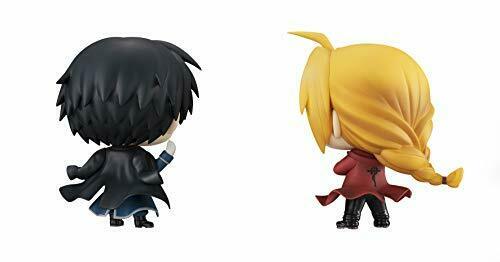 Chimi Mega Buddy Series! Fullmetal Alchemist Edward Elric & Roy Mustang Set- Japan Figure Store - #1 Bring To You The Best Japanese Goods