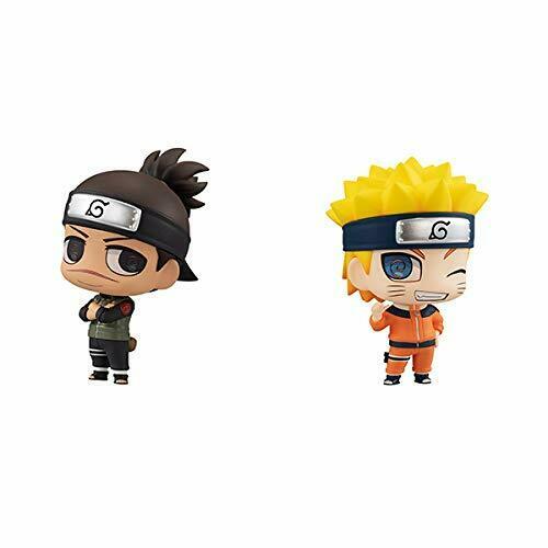 Chimi Mega Buddy Series! Naruto Iruka Umino & Naruto Uzumaki Set Figure - Japan Figure