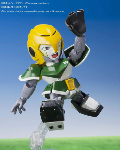 BANDAI Chogokin Iron Leaguer Mach Windy & Gold Foot Figure- Japan Figure Store - #1 Bring To You The Best Japanese Goods