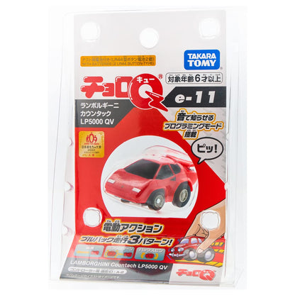 Takara Tomy Choro Q: E-11 Lamborghini Countach Lp5000 Qv Model Vehicles Toy Made In Japan- Japan Figure Store - #1 Bring To You The Best Japanese Goods